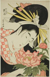 La cortigiana Somenosuke del Matsubaya