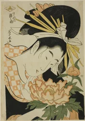 La cortigiana Somenosuke del Matsubaya