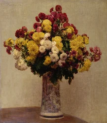 Crisantemi in un vaso, 1873