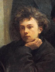 Ritratto di Arthur Rimbaud (dettaglio)