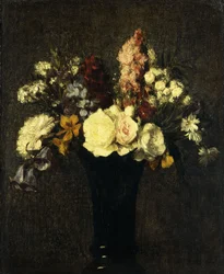 Vaso di fiori, 1869