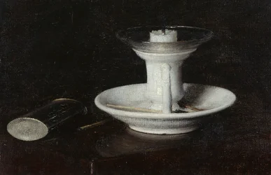 Candeliere bianco, 1870
