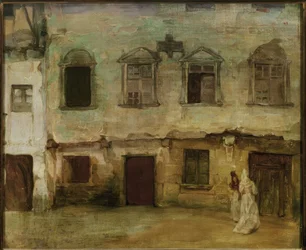Ignacio Zuloaga / Strada in una vecchia città castigliana, 1894