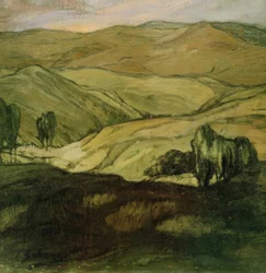 Paesaggio in Aragona