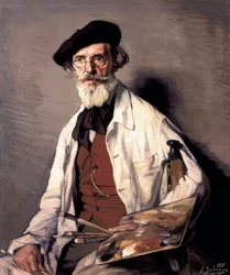 Ritratto del pittore Pablo Uranga (1861-1934) 1937