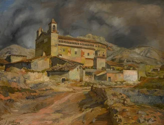 La Iglesia de Maluenda, c. 1924