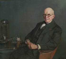 Ritratto del fisico Édouard Branly, c. 1920