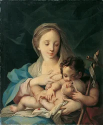 Maria con il Bambino e San Giovanni bambino