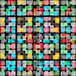 Blocchi astratti dai colori vivaci