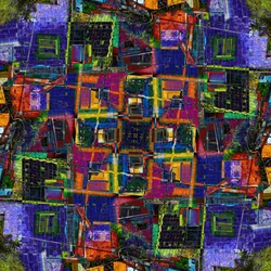 Un vivace mosaico urbano