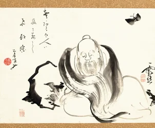 Zhuang Zi che sogna una farfalla