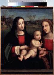 Madonna col Bambino e Santa Caterina d