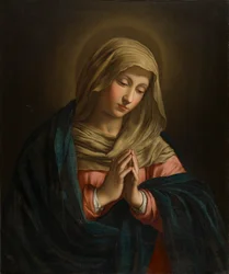 La Vergine in preghiera