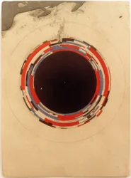 Progetto di pittura suprematista per porcellana