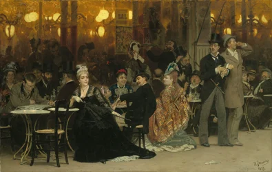 Un caffè parigino, 1875