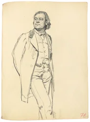 Figura di un uomo in piedi
