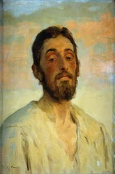 Ritratto di uomo (olio su tela)