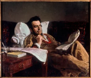 Ritratto del compositore Mikhail I Glinka