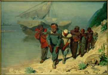 Studio per I barcaioli del Volga