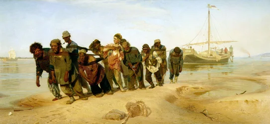 I battellieri sul Volga