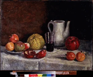 Natura morta con una melagrana (fine 1930)