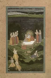 Tambula-Seva, Krishnagar, Bengala Occidentale, 1750