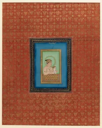 Akbar e uno dei suoi figli o nipoti, 1875-1900