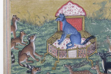 Dettaglio da Il Sciacallo che si proclamò Re, c.1560-65