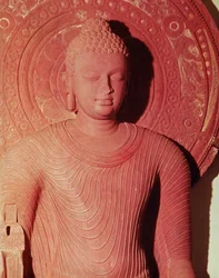 Dettaglio di un Buddha, da Jamalpur