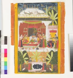 Hindol Ragini di Malkos, c.1675