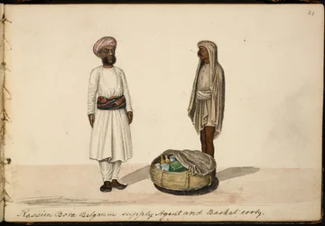 Kassim Bohori, agente di rifornimento. Belgaum