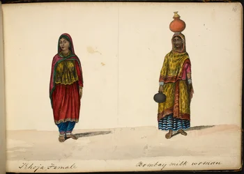 Donna Khoja; Venditore di latte di Bombay