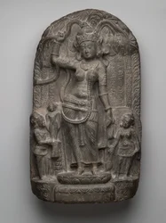 Scena della Natività: la Nascita di Buddha