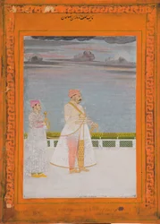 Ritratto di Mirza Husain Raza Khan