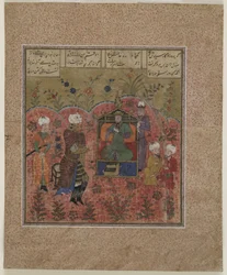 Rustam davanti a Kay Ka
