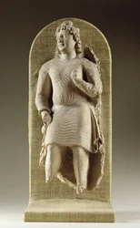 Giovane in piedi o Maitreya, Gandhara