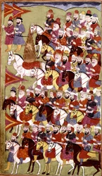 Storia del Profeta Maometto, Hamla-i-Haydari, di Mirza Muhammad Rafi Bazil, 1808