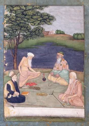 Sufi in visita al loro Pir