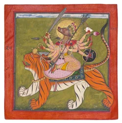 La dea con faccia di cinghiale, Varahi, c.1660-70