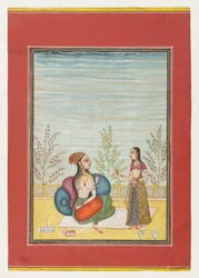 Donna e assistente, c.1700-10