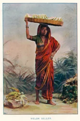 Indigeni Indiani: Venditore di Meloni