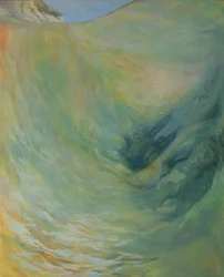 Il canto della sirena, 2024 (olio su tela)