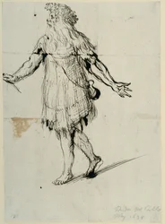 Un druido, c.1638