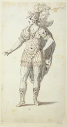 Progetto finale per il vestito di Oberon, c.1611