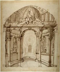 Interno del palazzo, c.1611