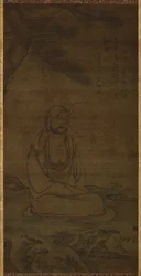 Bodhidarma sotto un pino