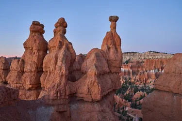 Un paesaggio al Parco Nazionale del Bryce Canyon, Utah, 2020