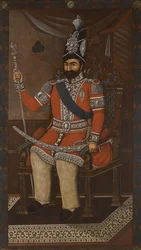 Ritratto di Mohammad Shah Qajar, 1810-1848