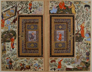 Doppia pagina. Iran, Isfahan