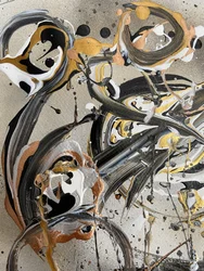 Fluid Gold - Abstract